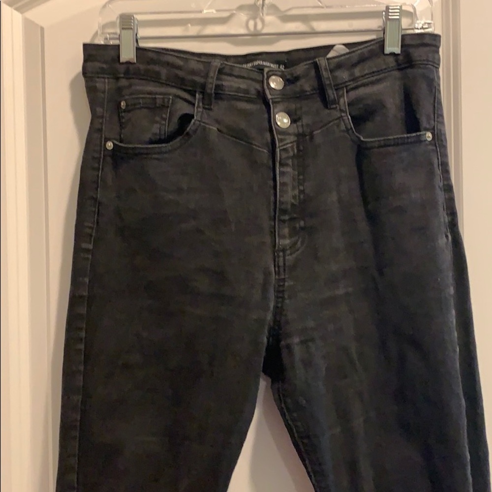 Black high waisted pants